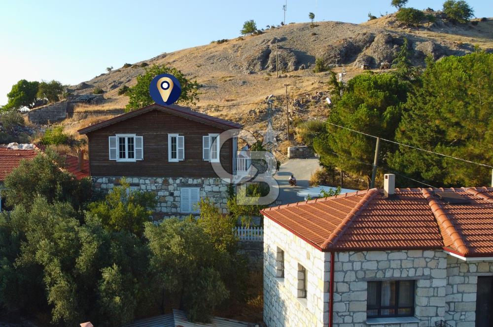 Çanakkale Ayvacık Süleymanköy Taş & Ahşap Müstakil Bahçeli Villa