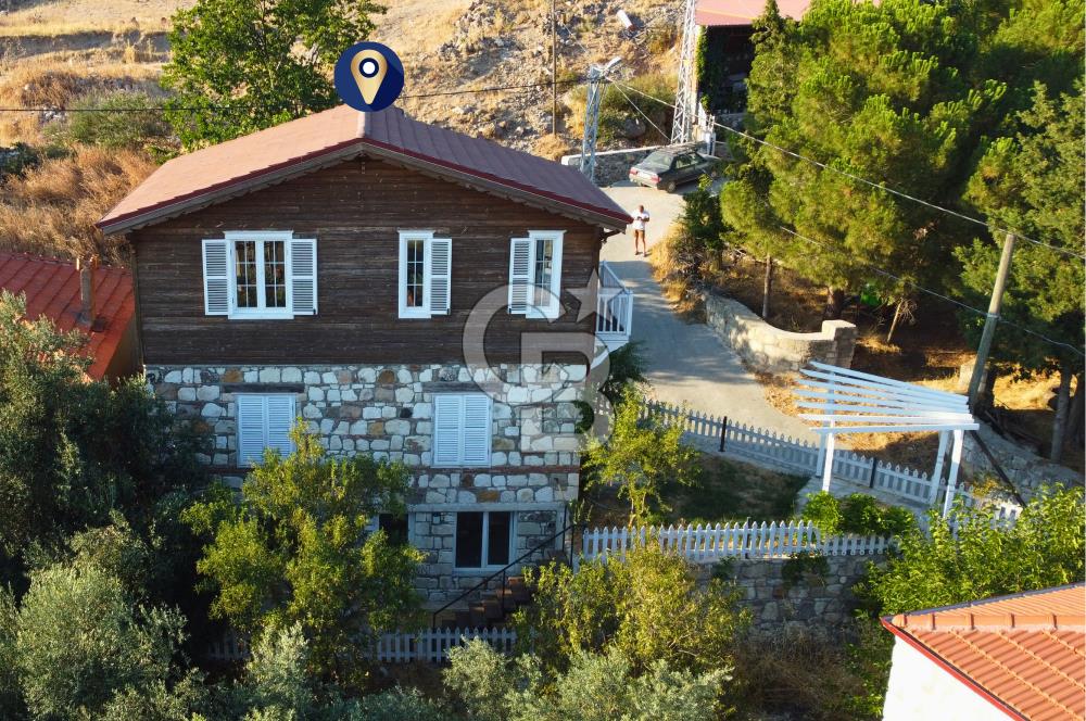 Çanakkale Ayvacık Süleymanköy Taş & Ahşap Müstakil Bahçeli Villa