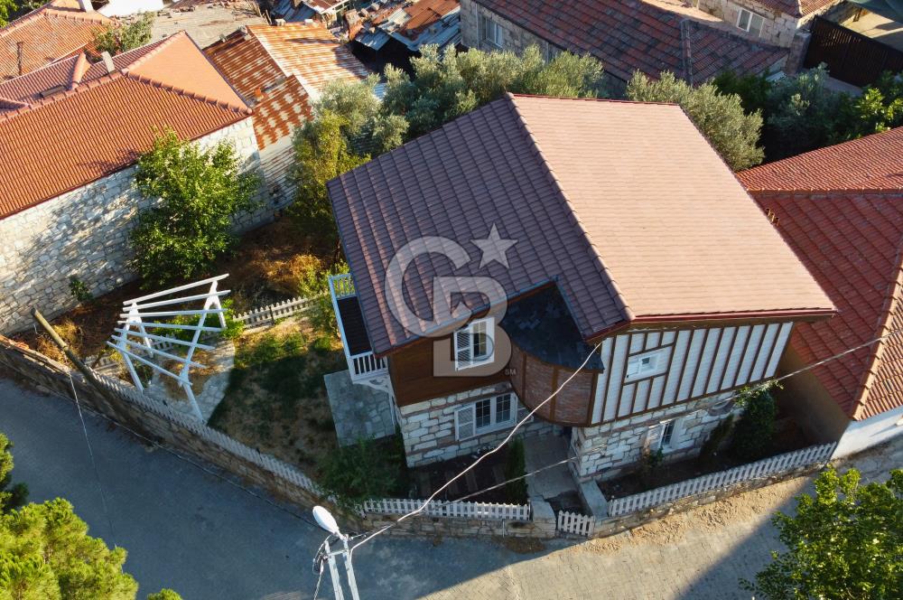 Çanakkale Ayvacık Süleymanköy Taş & Ahşap Müstakil Bahçeli Villa