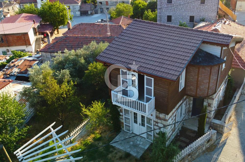 Çanakkale Ayvacık Süleymanköy Taş & Ahşap Müstakil Bahçeli Villa
