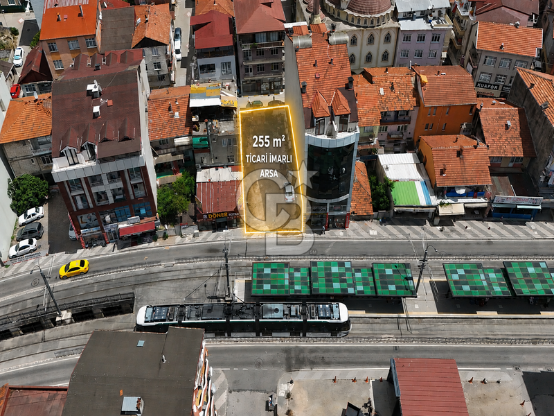 İZMİT BEKİRDERE'DE SATILIK 255 m² 2 CEPHELİ TİCARİ İMARLI ARSA