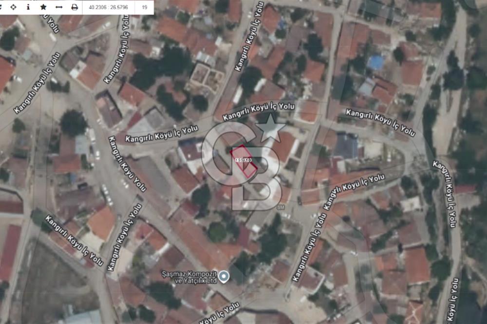 Çanakkale Lapseki Kangırlı'da Satılık 249 m² Arsa ve Eski Ev