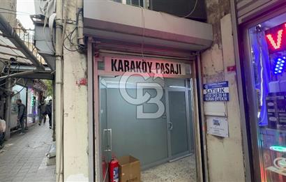 KEMANKEŞ'DE KARAKÖY PASAJ'INDA 5.KAT 20M2  DÜKKAN