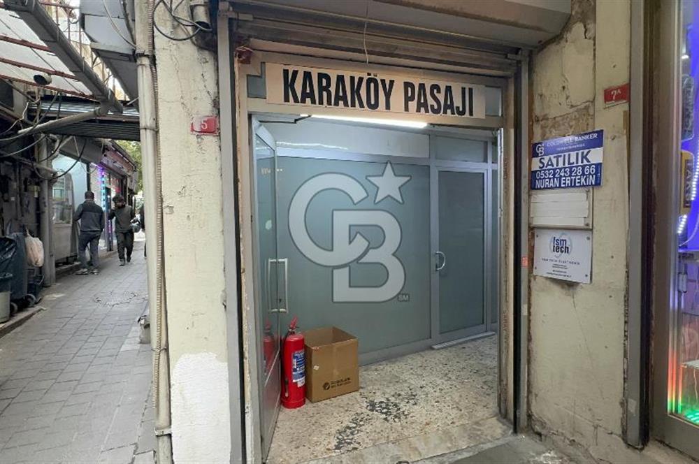 KEMANKEŞ'DE KARAKÖY PASAJ'INDA 5.KAT 20M2  DÜKKAN