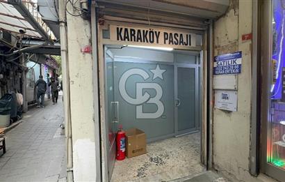 KEMANKEŞ'DE KARAKÖY PASAJ'INDA 5.KAT 20M2  DÜKKAN
