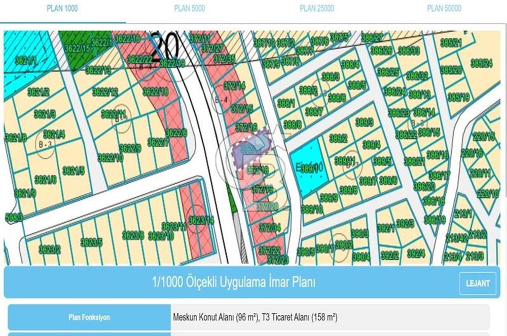 İZMİT BEKİRDERE'DE SATILIK 255 m² 2 CEPHELİ TİCARİ İMARLI ARSA