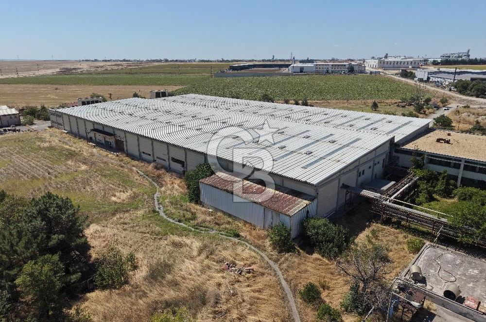 Tekirdağ Ergene 2 OSB İçinde Satılık 12.000 M2 Fabrika ve Arsası