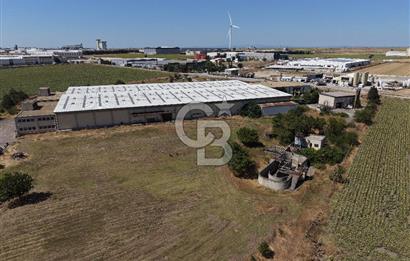 Tekirdağ Ergene 2 OSB İçinde Satılık 12.000 M2 Fabrika ve Arsası