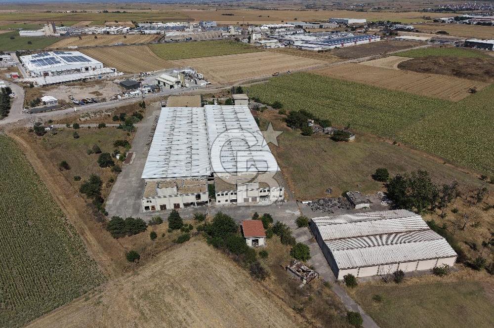 Tekirdağ Ergene 2 OSB İçinde Satılık 12.000 M2 Fabrika ve Arsası