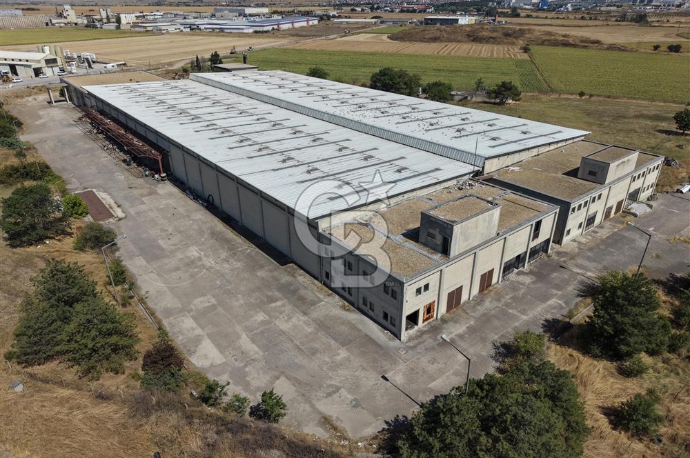 Tekirdağ Ergene 2 OSB İçinde Satılık 12.000 M2 Fabrika ve Arsası