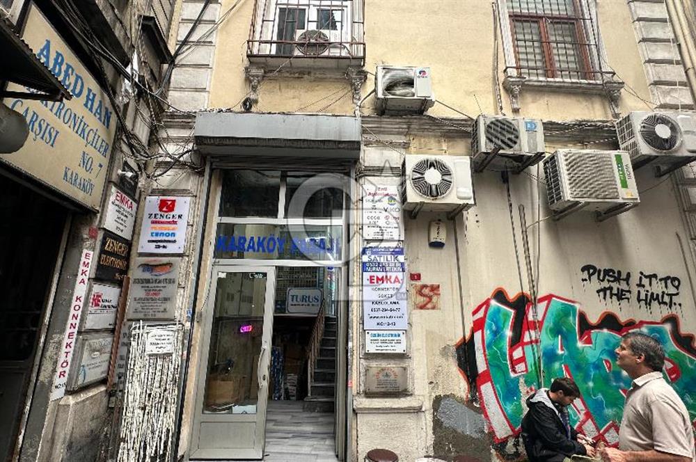 KEMANKEŞ'DE KARAKÖY PASAJ'INDA 4.KAT 18M2  DÜKKAN