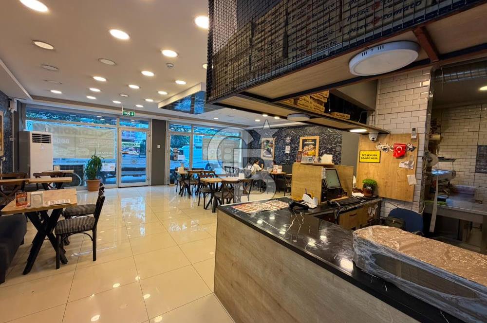 Devren Kiralık Restoran: 280m², Ana Cadde Cepheli, Tam Donanımlı