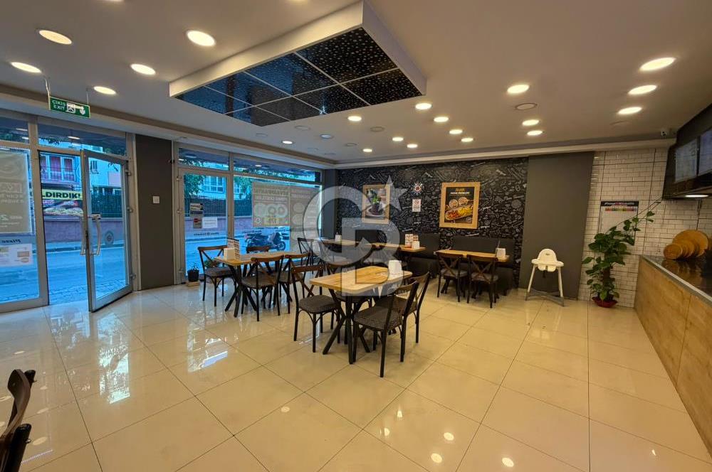 Devren Kiralık Restoran: 280m², Ana Cadde Cepheli, Tam Donanımlı
