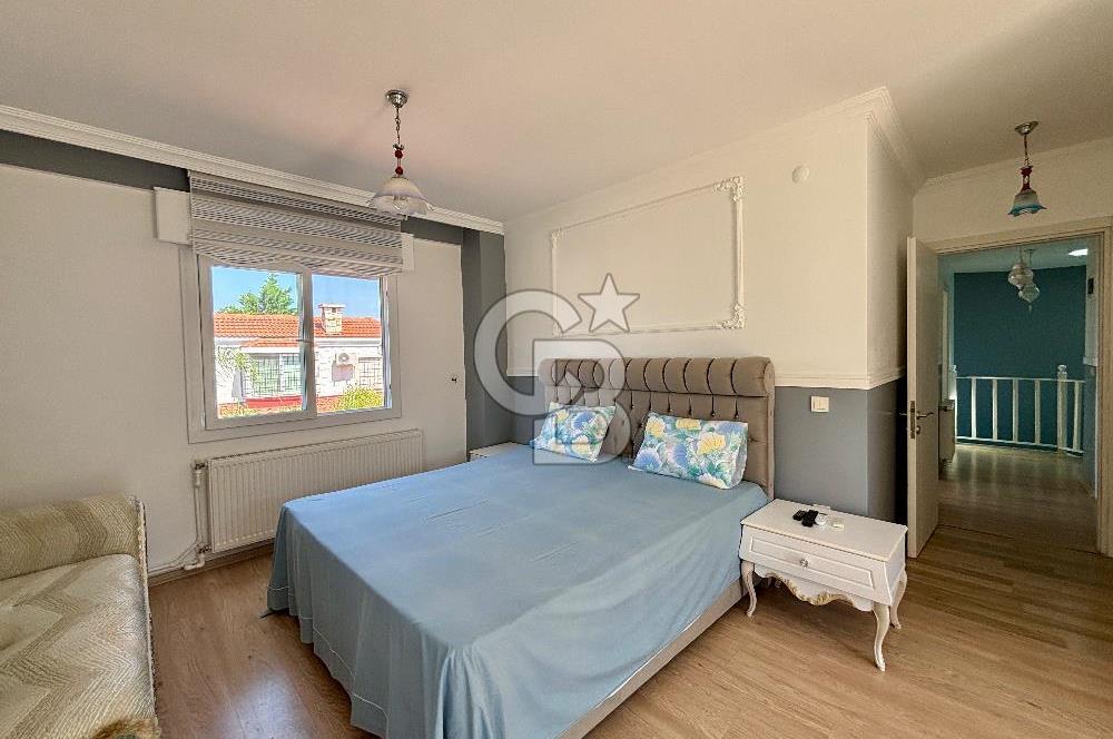  Alaçatı Hacımemişte Tek Müstakil Havuzlu 3+1 Kiralık Taş Villa