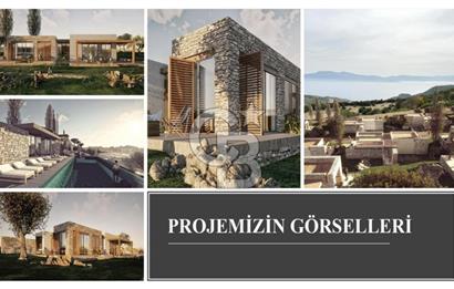 ASSOS BADEMLİ KÖYÜNDE "ASSOS MARE" SİTESİNDE SATILIK VİLLA