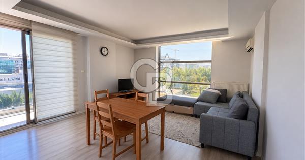 Bornova Kazımdirik Plaza Nova'da Eşyalı 1+1 Satılık Daire - 364872