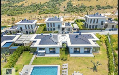 Folkart Bademler'de Tek Kat Yatay Mimari, 5+1 Villa