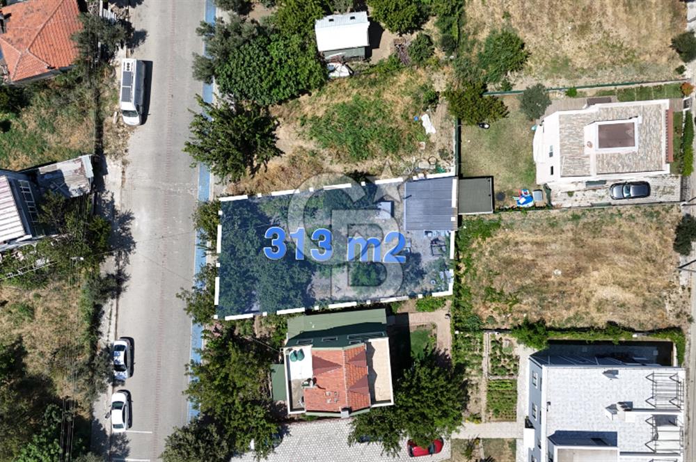 ÇANAKKALE KEPEZ 313 m2 SATILIK VİLLA ARSASI
