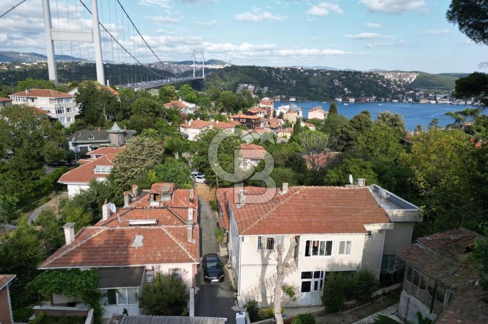 Sarıyer Rumeli hisar da Boğaziçi ön görünümlü satılık arsa