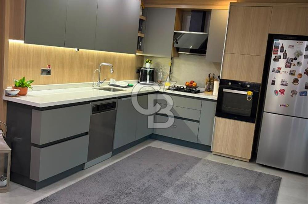 DÖŞEMEALTINDA FERAH BAHÇE KULLANIMLI 3+1  SATILIK DAİRE  