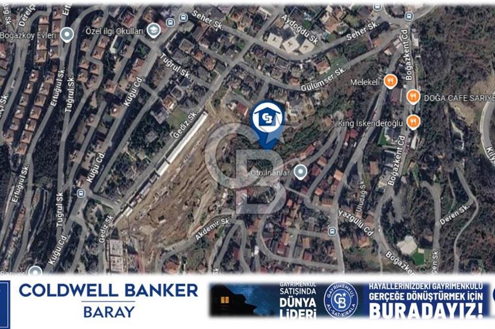 Sarıyer Maden'de Emsal Artırımına Uygun 111 m2 Arsa