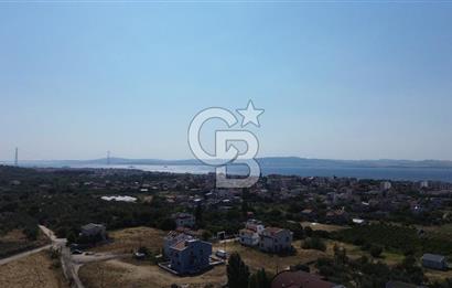 LAPSEKİ ÇARDAK'TA DENİZ MANZARALI İMARLI SATILIK ARSA