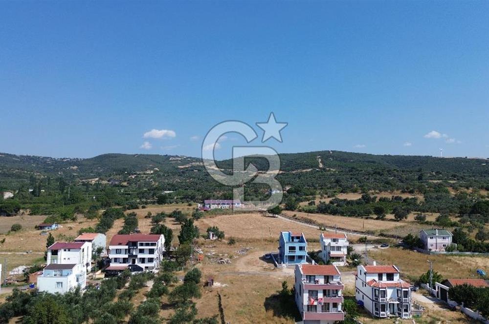 LAPSEKİ ÇARDAK'TA DENİZ MANZARALI İMARLI SATILIK ARSA