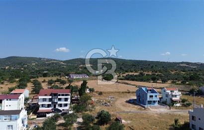 LAPSEKİ ÇARDAK'TA DENİZ MANZARALI İMARLI SATILIK ARSA