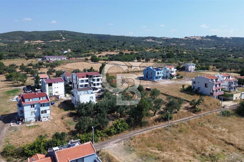 LAPSEKİ ÇARDAK'TA DENİZ MANZARALI İMARLI SATILIK ARSA