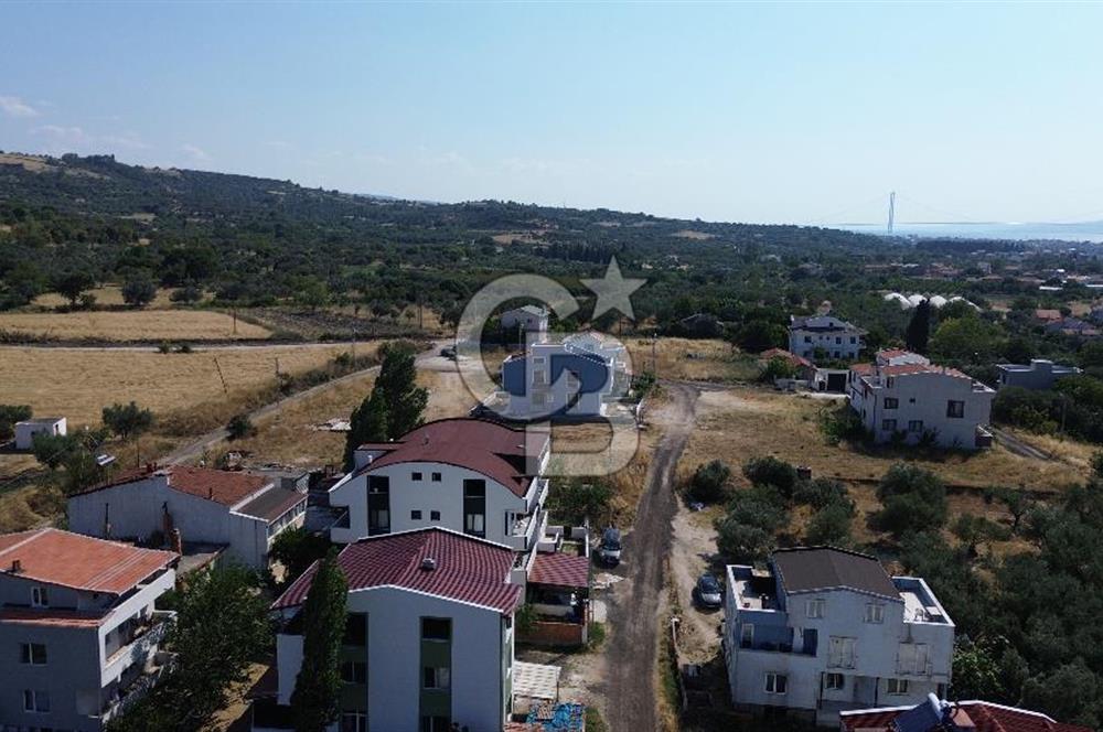 LAPSEKİ ÇARDAK'TA DENİZ MANZARALI İMARLI SATILIK ARSA