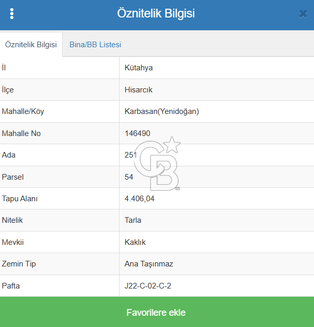 KÜTAHYA HİSARCIK'TA KADASTRAL YOLA CEPHE 4406m2 YATIRIMLIK TARLA