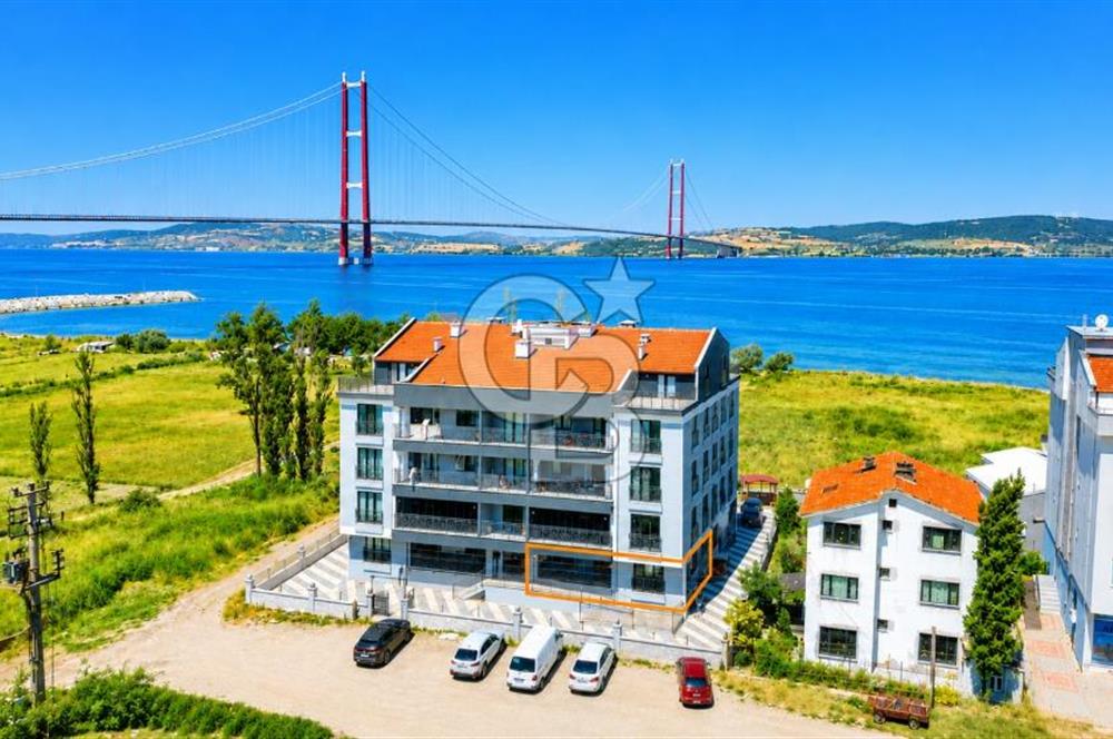 LAPSEKİ SAHİLDE SATILIK KAPALI MUTFAKLI 2+1 DAİRE