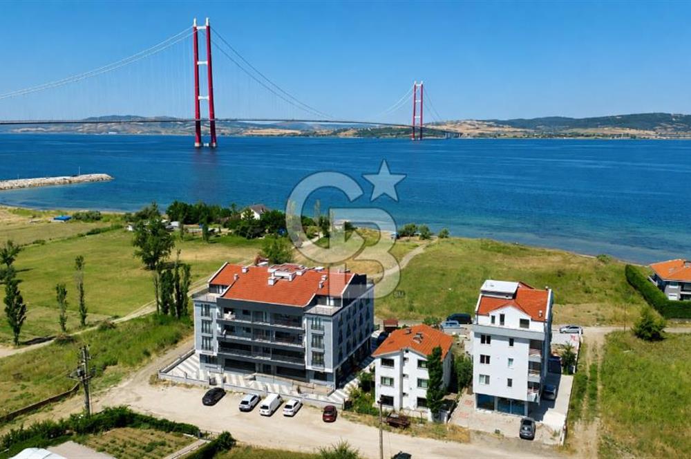 LAPSEKİ SAHİLDE SATILIK KAPALI MUTFAKLI 2+1 DAİRE