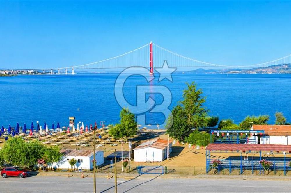 LAPSEKİ DALYAN MAHALLESİ'NDE BOĞAZ MANZARALI SATILIK 2+1 DAİRE