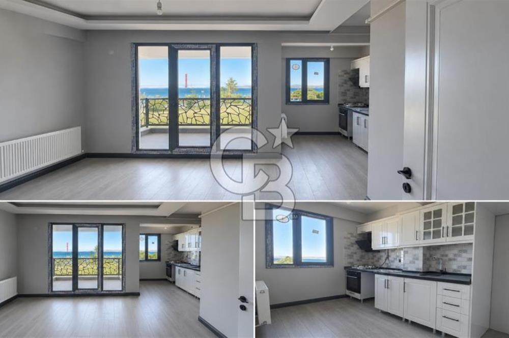 LAPSEKİ DALYAN MAHALLESİ'NDE BOĞAZ MANZARALI SATILIK 2+1 DAİRE