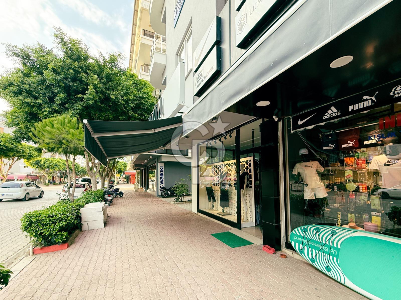 CB ARDEN'DEN ANTALYA DEMRE MERKEZDE ANA CADDE ÜZERİ SATILIK DÜKKAN