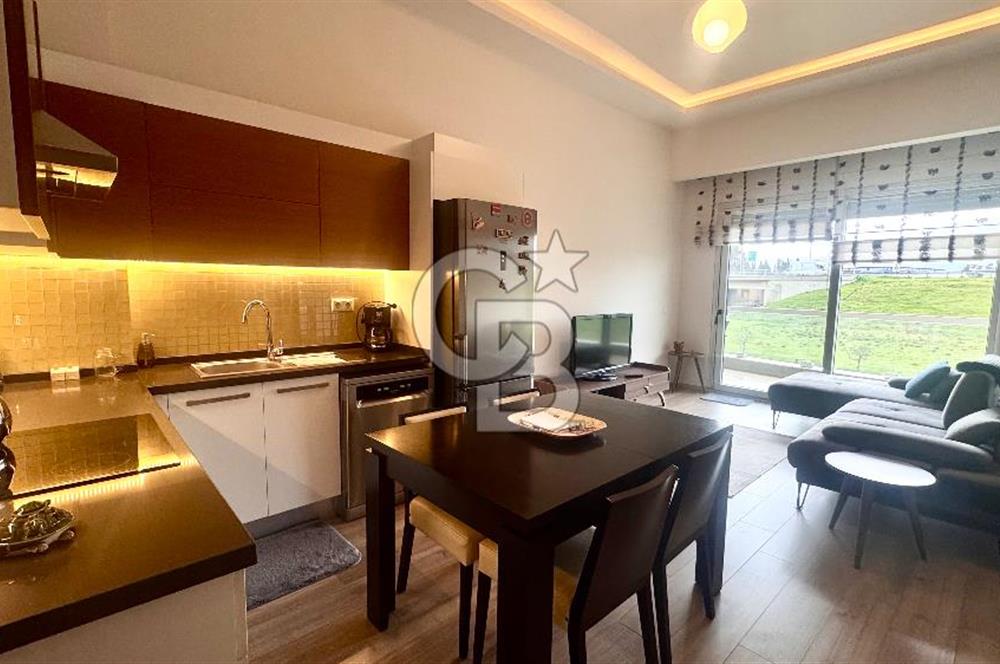 Bornova Narova 2 Sitesinde ful Eşyalı Kiralık 1+1 Daire