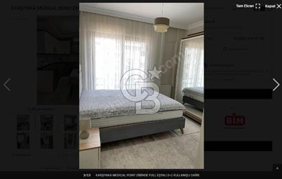Karşıyaka Medical Poınt Yanında, Eşyalı 2+1 Kiralık Daire