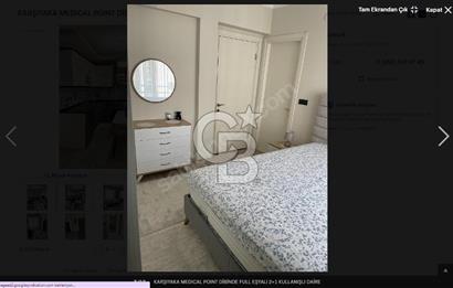 Karşıyaka Medical Poınt Yanında, Eşyalı 2+1 Kiralık Daire