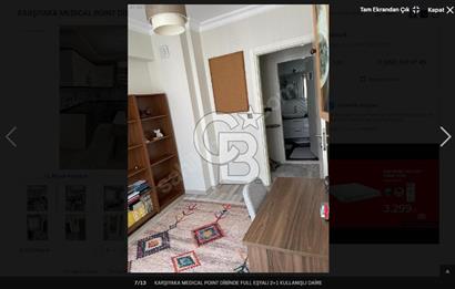 Karşıyaka Medical Poınt Yanında, Eşyalı 2+1 Kiralık Daire