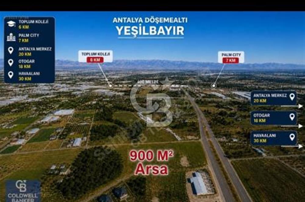 YEŞİLBAYIRDA  MÜSTAKİL TAPULU SATILIK ARSA
