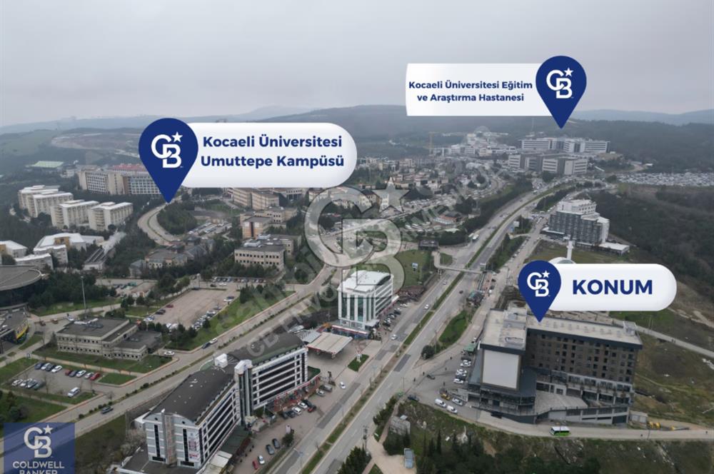 Umuttepe Avlu Residence Yüksek Kira Getirili Satılık 1+0 Daire