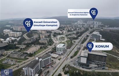 Umuttepe Avlu Residence Yüksek Kira Getirili Satılık 1+0 Daire