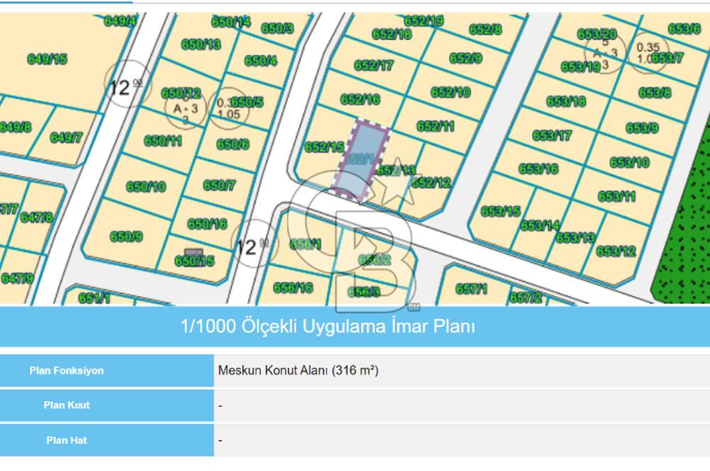İZMİT ALİKAHYA'DA PROJELİ VE RUHSATI HAZIR 316M² SATILIK ARSA