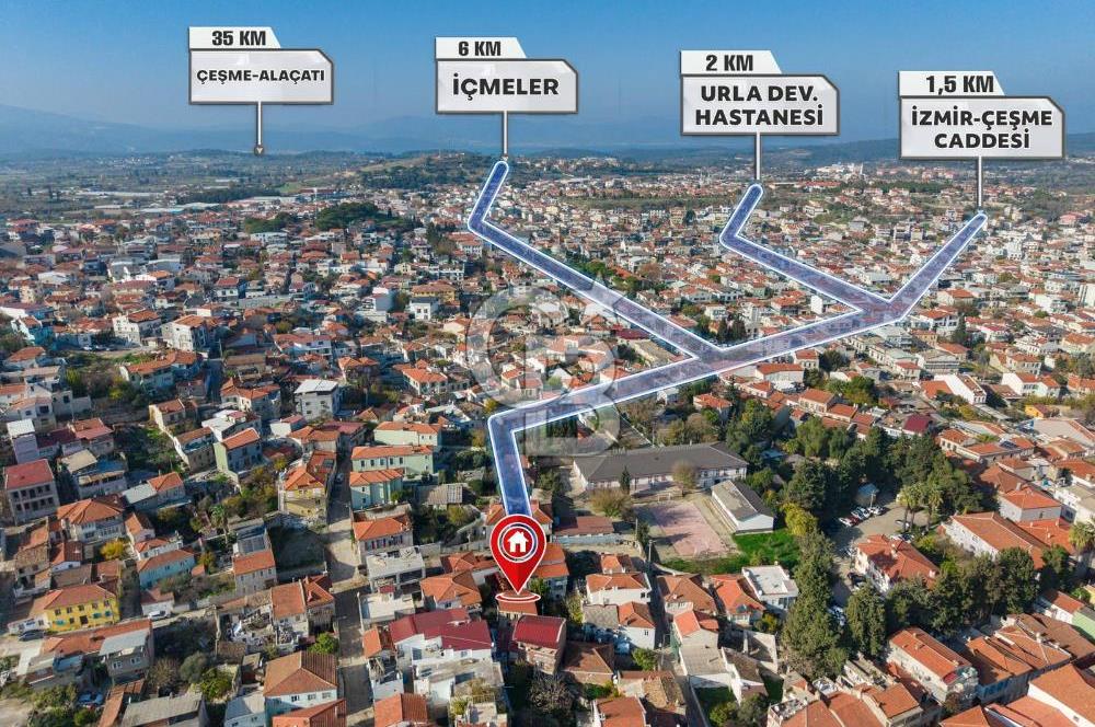 URLA SANAT SOKAĞINDA RENOVE EDİLMİŞ SATILIK TAŞ EV
