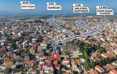 URLA SANAT SOKAĞINDA RENOVE EDİLMİŞ SATILIK TAŞ EV