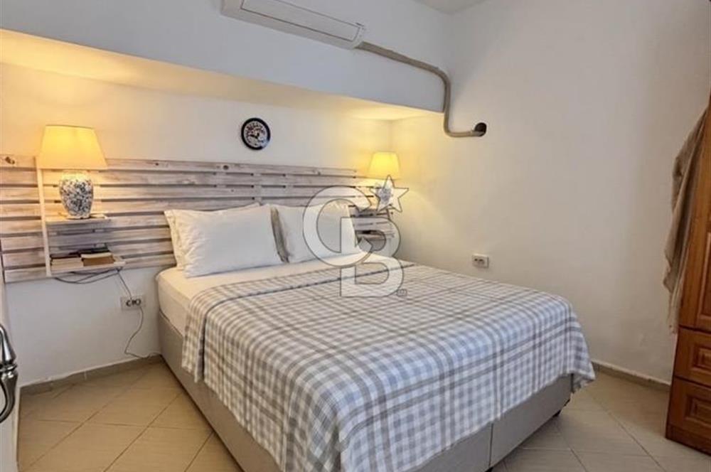 BODRUM GÜMÜŞLÜK KARDAK EVLERİ' nde DENİZ MANZARALI 3+1 VİLLA