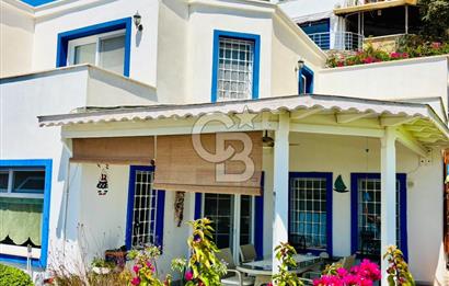 BODRUM GÜMÜŞLÜK KARDAK EVLERİ' nde DENİZ MANZARALI 3+1 VİLLA