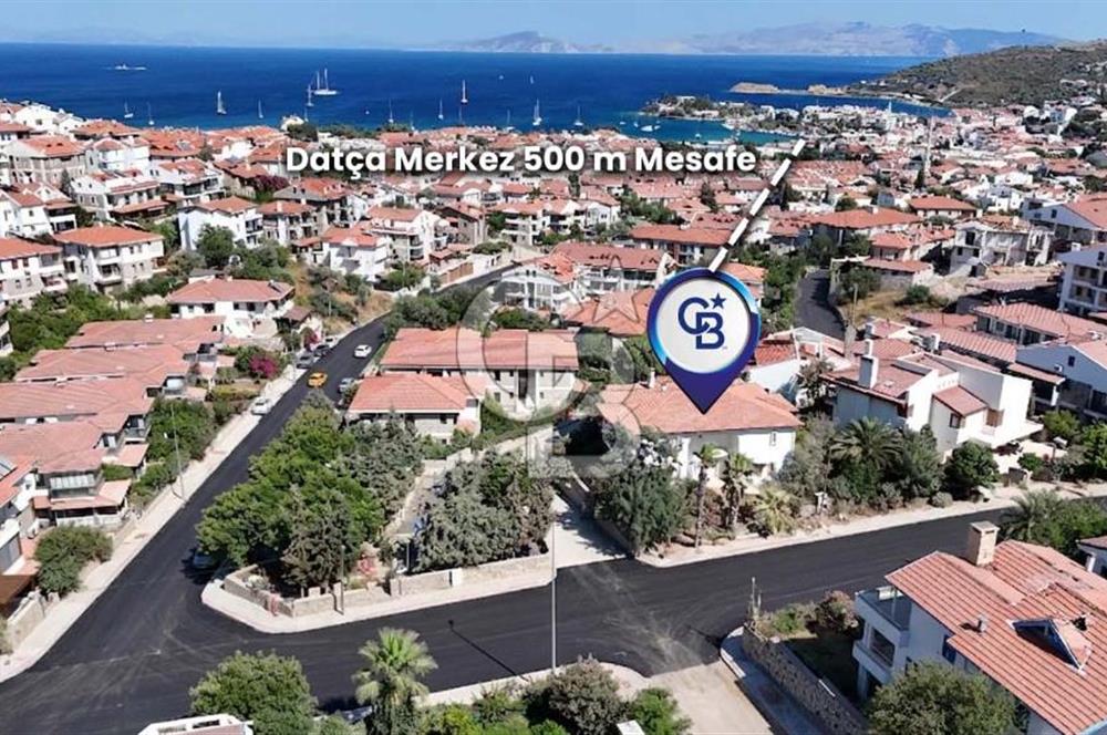 Datça Merkezde Satılık Deniz Manzaralı Bahçeli Müstakil