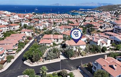 Datça Merkezde Satılık Deniz Manzaralı Bahçeli Müstakil